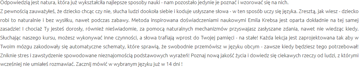 Efektywna Metoda Nauki Bytów